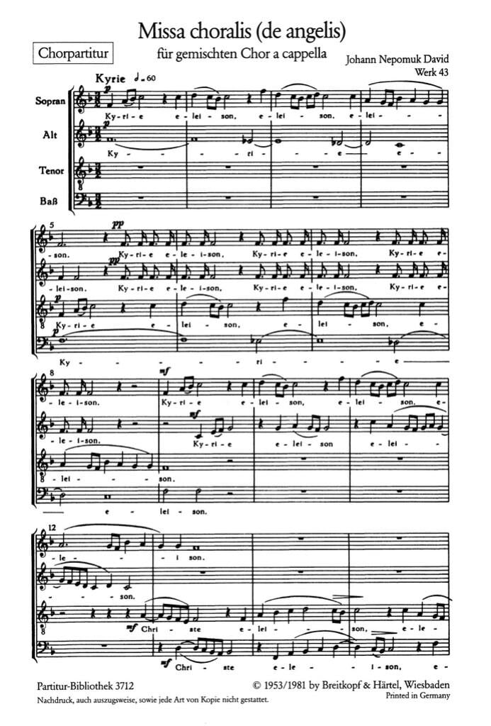 Missa choralis(de angelis)Wk43